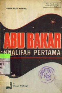 Image of Abu Bakar Khalifah Pertama