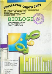 Biologi Persiapan UMPTN 2001