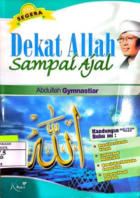 Image of Deket Allah sampai Ajal