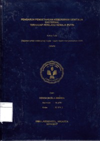 Image of DAMPAK PERGAULAN BEBAS TERHADAP PSIKOLOGI REMAJA