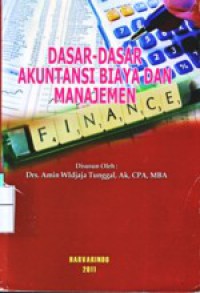 Dasar-Dasar Akuntansi Biaya Dan Manajemen