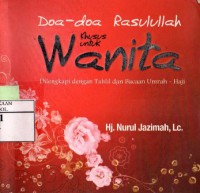 Doa-doa Rasulullah Khusus untuk Wanita