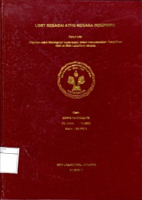 LGBT SEBAGAI ATHG NEGARA INDONESIA