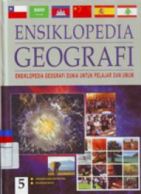 Image of ENSIKLOPEDIA GEOGRAFI VOLUME 5