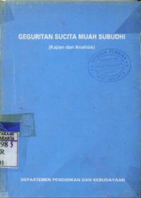 Geguritan Sucita Muah Subudhi (Kajian dan Analisis)