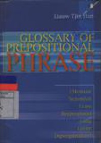 glossary of prepositional phrase