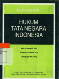 Hukum Tata Negara Indonesia