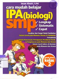 Cara Mudah Belajar IPA (Biologi) SMP Kelas 2