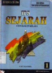 IPS Sejarah jilid 1 : Untuk SLTP Kelas 1