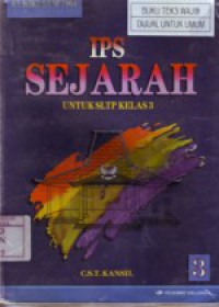 IPS Sejarah jilid 3 : Untuk SLTP Kelas 3