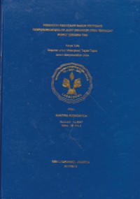 PENGARUH KEBIASAAN BURUK PENYEBAB TEMPOROMANDIBULAR JOINT DISORDER (TMD) TERHADAP RISIKO TERKENA TMD