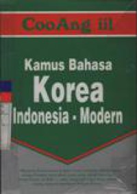 Kamus Bahasa Korea Indonesia-Modern