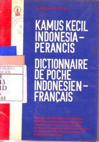 Kamus Kecil Indonesia Perancis