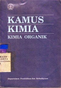 Kamus Kimia (Kimia Organik)