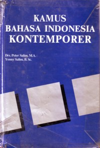 Kamus Bahasa Indonesia Kontemporer