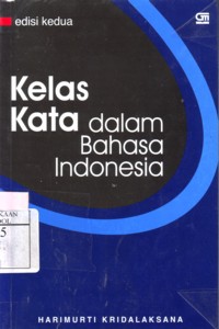 Image of Kelas Kata Dalam Bahasa Indonesia