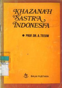 Khazanah Sastra Indonesia