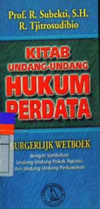 Kitab Undang-Undang Hukum Perdata