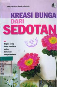 Kreasi Bunga Dari Sedotan