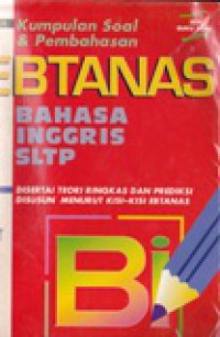 Soal-soal dan pembahasan Ebtanas Bahasa Inggris SLTP