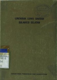Lontarak Luwu Daerah Sulawesi Selatan