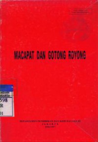 Macapat Dan Gotong Royong