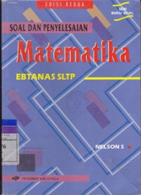 Soal dan Penyelesaian EBTANAS SLTP Matematika