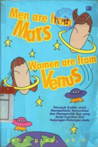 Men Are From Mars Women Are From Venus