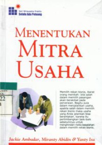 Menentukan Mitra Usaha