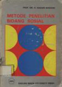 Image of Metode Penelitian Bidang Sosial