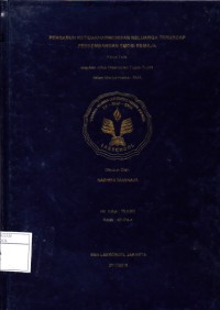 PENGARUH KETIDAKHARMONISAN KELUARGA TERHADAP PERKEMBANGAN EMOSI REMAJA