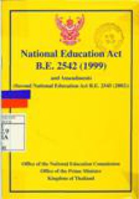 National Education Act B.E. 2542 (1999)