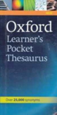 Oxford : Learner's Pocket Thesaurus