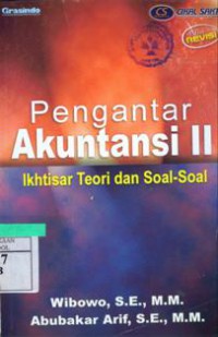 Pengantar Akuntansi II :Ikhtisar Teori dan Soal-Soal