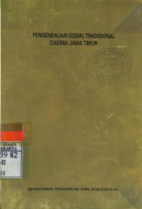 Pengendalian sosial Tradisional Daerah Jawa Timur