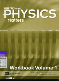 Physics Matters: Workbook Volume 1