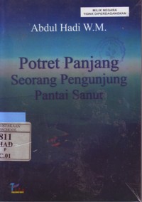 Potret Panjang Seorang Pengunjung Pantai Sanur