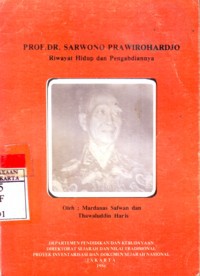 Prof. DR. Sarwono Prawirohardjo : Riwayat Hidup dan Pengabdiannya