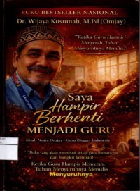 Image of Saya Hampir Berhenti Menjadi Guru
