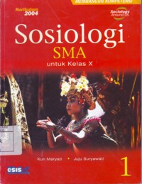 Sosiologi SMA untuk kelas x 1