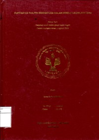 PARTISIPASI POLITIK PEREMPUAN DALAM PEMILU LEGISLATIF 2014