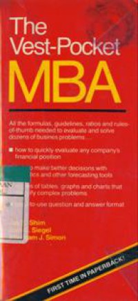 The Vest Pocket MBA