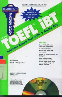 To the Toefl iBT: Internet Based Test with 2 Audio CDs