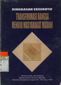 Transformasi Bangsa Menuju Masyarakat Madani