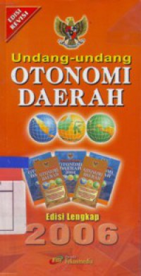 Undang-Undang OTONOMI DAERAH 2006