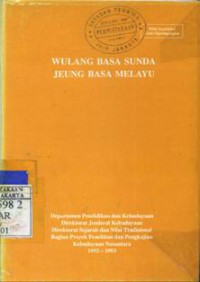 Wulang Basa Sunda Jeung Basa Melayu