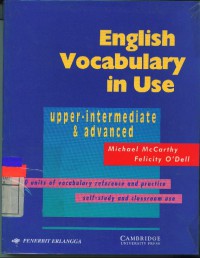 Image of English Vocabulary in Use: Upper - Intermediate & Advanced