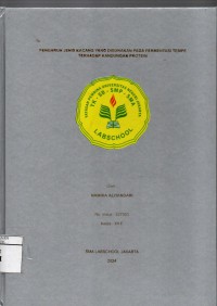 Image of Pengaruh Jenis Kacang yang Digunakan pada Fermentasi Tempe terhadap Kandungan Protein