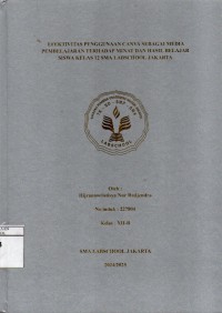 Image of Efektivitas Penggunaan Canva sebagai Media Pembelajaran Terhadap Minat dan Hasil Belajar Siswa Kelas 12 SMA Labschool Jakarta