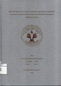 Image of Pengaruh Perbandingan Nilai Akademis Teman Sebaya Laksawara Avrinrama Terhadap Motivasi Belajar untuk Melanjutkan ke Perguruan Tinggi
